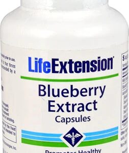 Life Extension Blueberry Extract Capsules -- 60 Vegetarian Capsules
