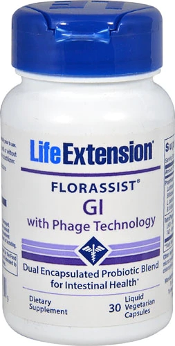 Comprar Life Extension Florassist® GI with Phage Technology -- 30 Liquid Vegetarian Capsules
