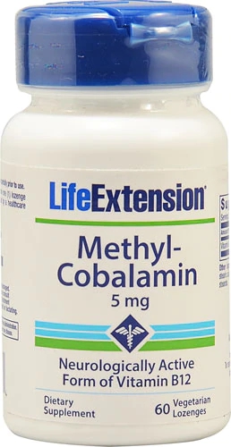 Comprar Life Extension Methyl-Cobalamin -- 5 mg - 60 Lozenges