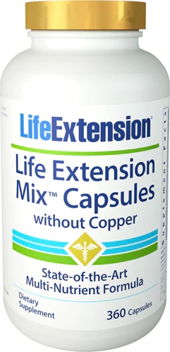 Comprar Life Extension Mix™ Capsules without Copper -- 360 Capsules