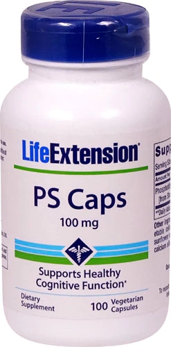 Comprar Life Extension PS (Phosphatidylserine) Caps -- 100 mg - 100 Vegetarian Capsules