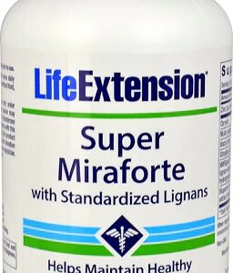 Life Extension Super Miraforte with Standardized Lignans -- 120 Vegetarian Capsules