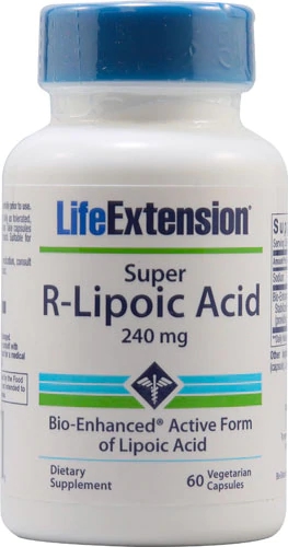 Comprar Life Extension Super R-Lipoic Acid -- 240 mg - 60 Vegetarian Capsules