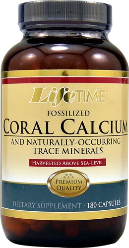 Comprar Lifetime Fossilized Coral Calcium -- 180 Capsules