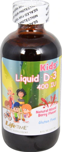 Comprar Lifetime Kids' Liquid D-3 Natural Mixed Berry -- 400 IU - 8 fl oz
