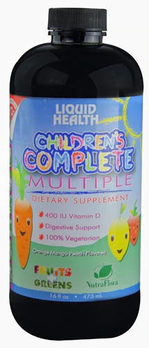 Comprar Liquid Health Children's Complete Multiple Orange Mango Peach -- 16 fl oz