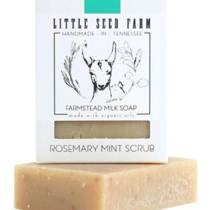 Comprar Little Seed Farm Rosemary Mint Scrub Exfoliating Body Bar -- 4.75 oz