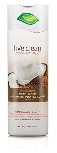 Comprar Live Clean Coconut Milk Moisturizing Body Wash -- 17 fl oz