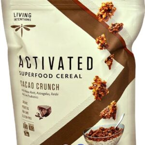 Living Intentions Activated Organic Superfood Cereal Cacao Crunch -- 9 oz