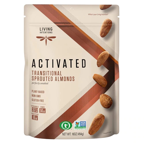 Comprar Living Intentions Activated Sprouted Nuts Unsalted Almonds -- 16 oz