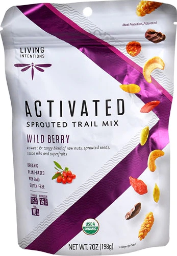 Comprar Living Intentions Organic Activated Sprouted Trail Mix Wild Berry -- 7 oz