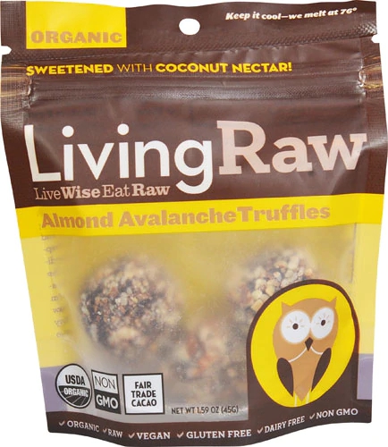 Comprar Living Raw Organic Truffles Gluten Free Almond Avalanche -- 1.59 oz