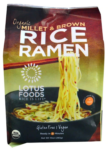 Comprar Lotus Foods Organic Rice Ramen Noodles Millet & Brown -- 10 oz