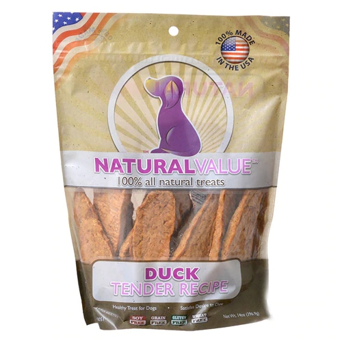 Comprar Loving Pets Natural Value Tender Recipe Dog Treats Duck -- 14 oz
