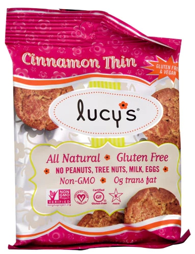 Comprar Lucy's Gluten Free Cookies Cinnamon Thin -- 1.25 oz