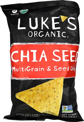 Comprar Luke's Organic Multigrain & Seed Chips Chia Seed -- 5 oz