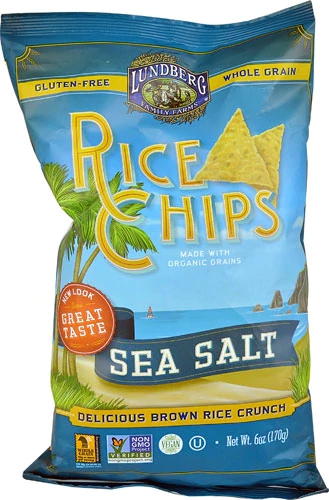 Comprar Lundberg Rice Chips Sea Salt -- 6 oz