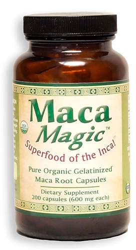 Maca Magic Organic Maca Magic -- 200 Capsules