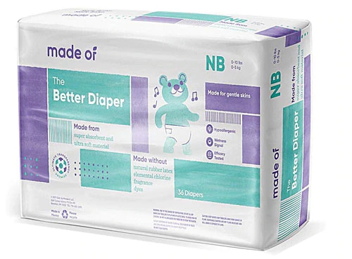 Comprar MADE OF Disposable Baby Diapers - Newborn -- 36 Diapers
