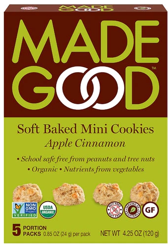 Comprar MadeGood Apple Cinnamon Cookies -- 5 Packets