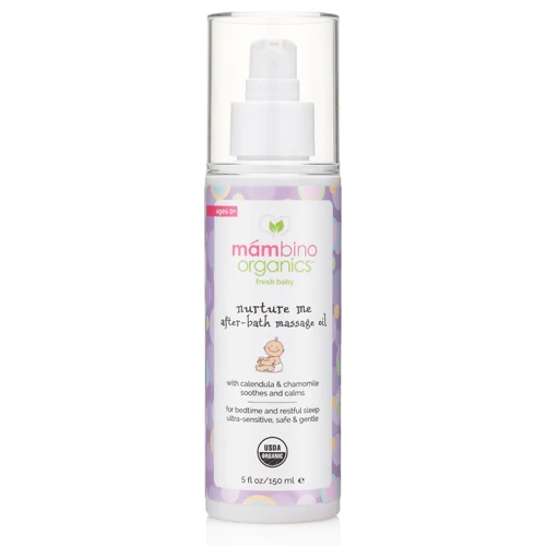Comprar Mambino Organics Fresh Baby Nuture Me After-Bath Massage Oil with Calendula & Chamomile Ages 0+ -- 5 fl oz