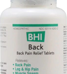 MediNatura BHI Back Pain Relief Tablets -- 300 mg - 100 Tablets