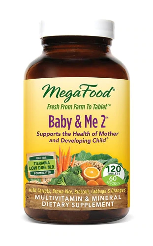 MegaFood Baby & Me 2™ -- 120 Tablets