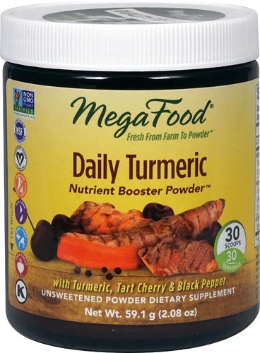 MegaFood Daily Turmeric Nutrient Booster Powder™ -- 2.08 oz