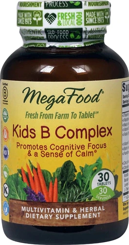 MegaFood Kid's B Complex -- 30 Tablets