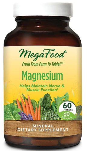 MegaFood Magnesium -- 60 Tablets