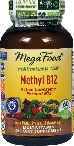 Comprar MegaFood Methyl B12 -- 60 Tablets