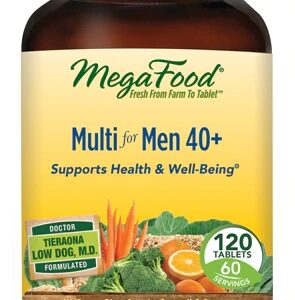 MegaFood Multi for Men 40 plus -- 120 Tablets