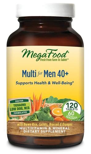 MegaFood Multi for Men 40 plus -- 120 Tablets