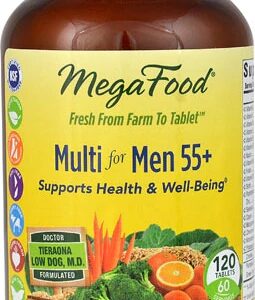 MegaFood Multi for Men 55+ -- 120 Tablets