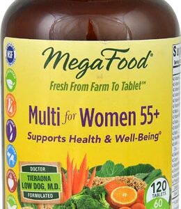 MegaFood Multi for Women 55+ -- 120 Tablets