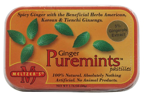 Comprar Meltzer's Puremints Ginger -- 1.76 oz