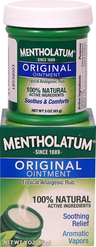 Mentholatum Ointment Topical Analgesic Rub -- 3 oz