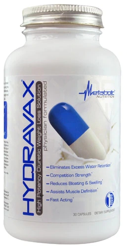 Comprar Metabolic Nutrition Hydravax® High Potency Diuretic Weight Loss Solution -- 30 Capsules