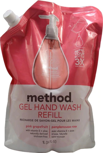 Comprar Method Gel Hand Wash Refill Pink Grapefruit -- 34 fl oz