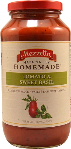 Comprar Mezzetta Napa Valley Homemade™ Pasta Sauce Tomato & Sweet Basil -- 25 oz