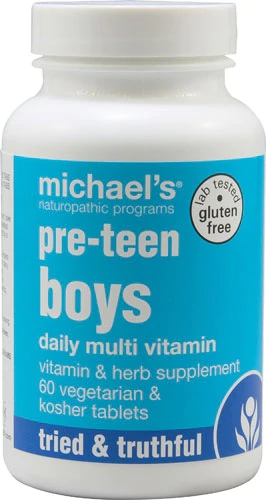 Comprar Michael's Naturopathic Programs Pre-Teen Boys Daily Multivitamin -- 60 Vegetarian Tablets