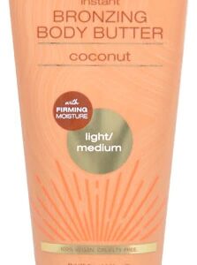 Mineral Fusion Instant Bronzing Body Butter Light/Medium Coconut -- 5 oz