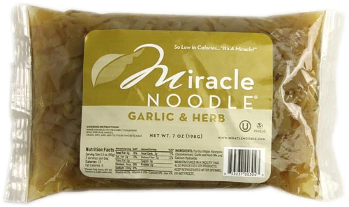 Miracle Noodle Shirataki Pasta Garlic & Herb -- 7 oz