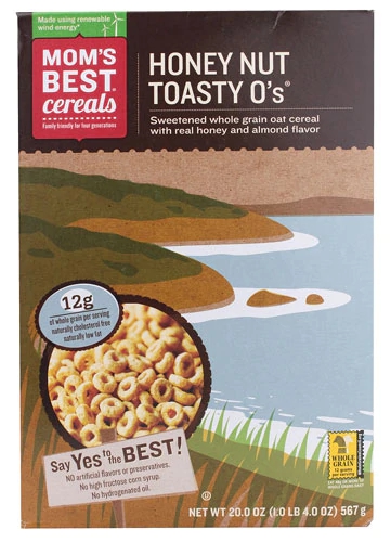 Comprar Mom's Best Naturals Toasty O's® Cereal Honey Nut -- 20 oz