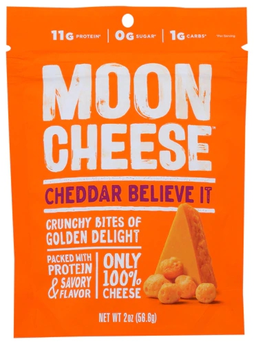 Comprar Moon Cheese Crunchy Cheese Snacks Gluten Free Cheddar -- 2 oz