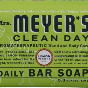 Mrs. Meyer's Clean Day Daily Bar Soap Lemon Verbena -- 5.3 oz