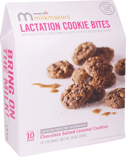 Comprar Munchkin Milkmakers® Lactation Cookie Bites Chocolate Salted Caramel -- 10 Bags