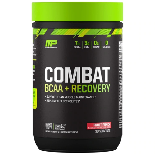 MusclePharm Combat BCAA plus Recovery Fruit Punch -- 30 Servings