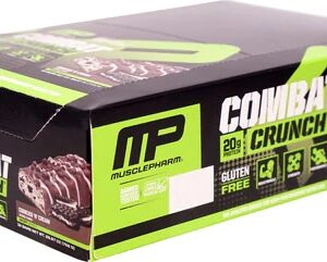 Comprar MusclePharm Combat Crunch™ Bars Cookies 'N Cream -- 12 Bars