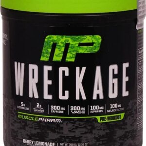 Comprar MusclePharm Wreckage™ Pre-Workout Berry Lemonade -- 25 Servings